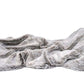 59" X 79" Gray Faux Fur Plush Throw Blanket