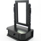 20" Black Wood Framed Makeup Shaving Tabletop Mirror