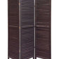 48 X 67 Black Wood Shutter - Screen