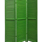 48 X 67 Black Wood Shutter - Screen