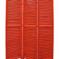 48 X 67 Black Wood Shutter - Screen