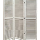 48 X 67 Black Wood Shutter - Screen