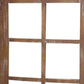 63 X 84 Brown Wood Mirror  Screen