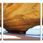 24" Multicolor Canvas 3 Horizontal Panels Photo