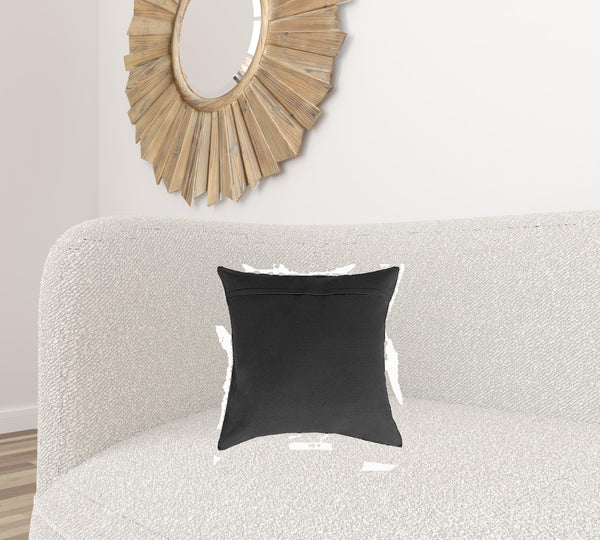 18 X 18 X 5 Black And White  Pillow 2 Pack