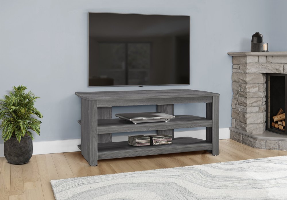 42" Ash Gray Tiassalé Open Flow Console