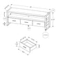 59" Brown and Black Cabinet Enclosed Storage TV Stand