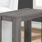 24" Gray Console Table With Storage