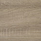 48" Taupe Wood Open Shelving TV Stand
