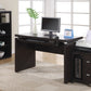 Office Cabinet Cappucino With 2 Drawer On Castors