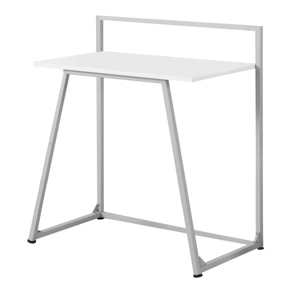 18 White and Gray Computer Desk