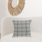 20" X 7" X 20" Transitional Gray  Pillow Cover With Poly Insert