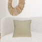 20" X 7" X 20" Beautiful Transitional Tan Pillow Cover With Poly Insert