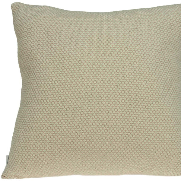 20 X 7 X 20 Beautiful Transitional Tan Pillow Cover With Poly Insert