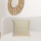 20" X 7" X 20" Transitional Beige Pillow Cover With Poly Insert