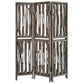 53" X 3" X 71" Weathered Brown, Wood, Wrightwood - Screen