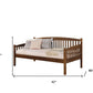 42" Sleeper Sleeper Sofa With Brown Legs