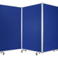 106 X 1 X 71 Blue Metal And Fabric - Screen