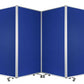 106 X 1 X 71 Blue Metal And Fabric - Screen