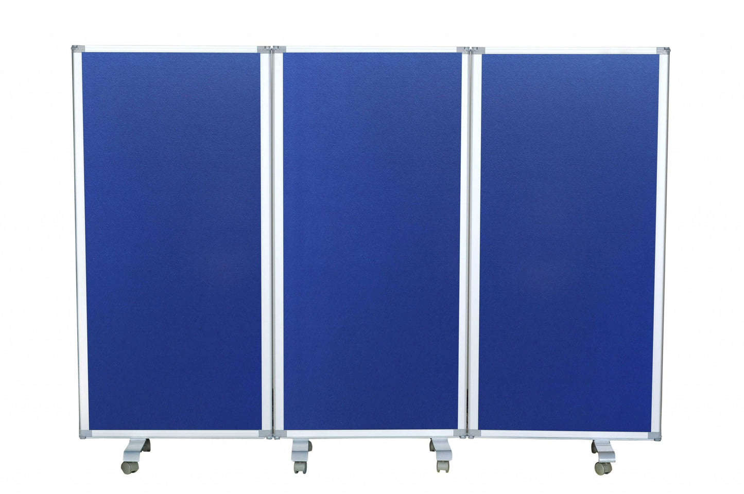 106 X 1 X 71 Blue Metal And Fabric - Screen