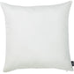 Set Of 2 Bright White Brushed Twill Decorative Throw Pillow Covers