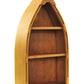 34" Wood Three Tier Boat Bookcase