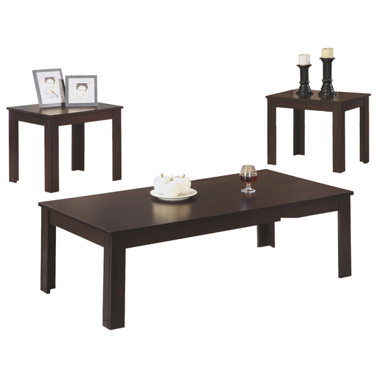 Cappuccino Table Set - 3Pcs Set