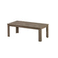 Set of Three 44" Taupe Coffee Table