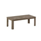 Set of Three 44" Taupe Coffee Table