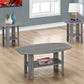 Grey Table Set - 3Pcs Set