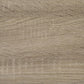 Set of Three 36" Taupe Coffee Table With Shelf