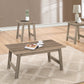 Dark Taupe Table Set - 3Pcs Set