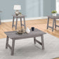 Grey Table Set - 3Pcs Set