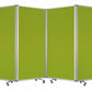 212 X 1 X 71 Green Metal 6 Panel Screen