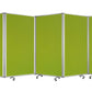 318" X 1" X 71" Green, Metal, 9 Panel, Screen