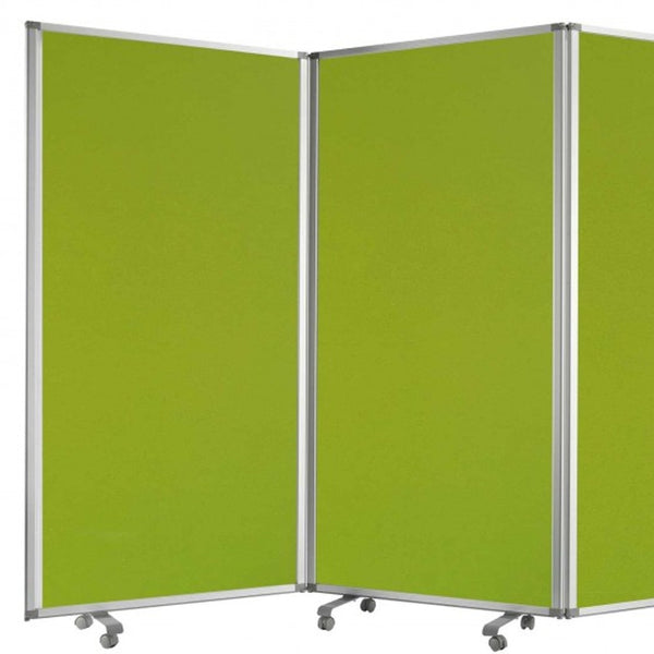 318 X 1 X 71 Green, Metal, 9 Panel, Screen