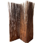 7' Rustic Willow Branch Three Panel Room Divider Screen