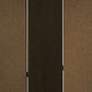 Brown Upholstered 3 Panel Room Divider Screen