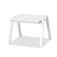 16" White Aluminum End Table