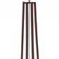 60" Solid Wood Novelty Floor Lamp With Beige Drum Shade