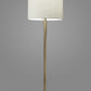 Floor Lamp Classic Silhouette Brushed Steel Metal