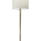 Floor Lamp Classic Silhouette Brushed Steel Metal