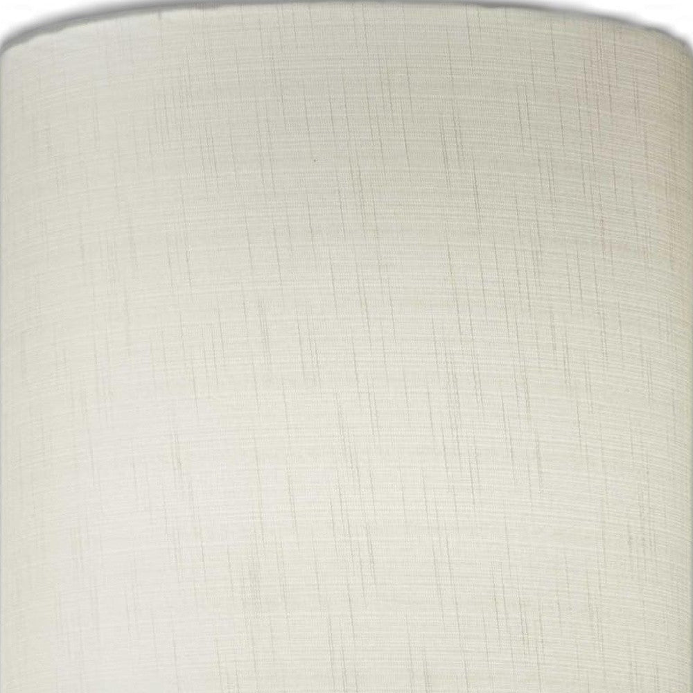 Floor Lamp Classic Silhouette Brushed Steel Metal