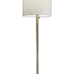 Floor Lamp Classic Silhouette Brushed Steel Metal