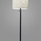 Floor Lamp Classic Silhouette Brushed Steel Metal