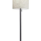 Floor Lamp Classic Silhouette Brushed Steel Metal