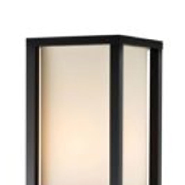 72 H Sleek Column Style Floor Lamp With Storage