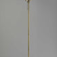65" Black Torchiere Floor Lamp With White Globe Shade