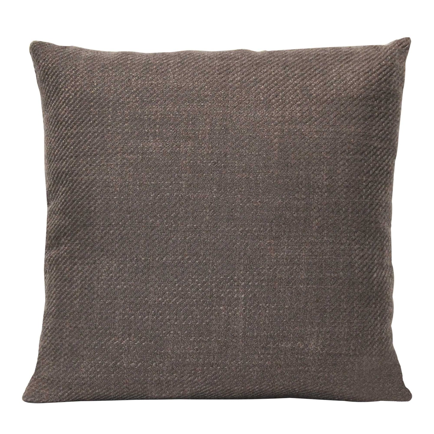 Mocha Tweed 18 Square Pillow