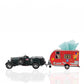 Red Camper Trailer Model Tissue Holder